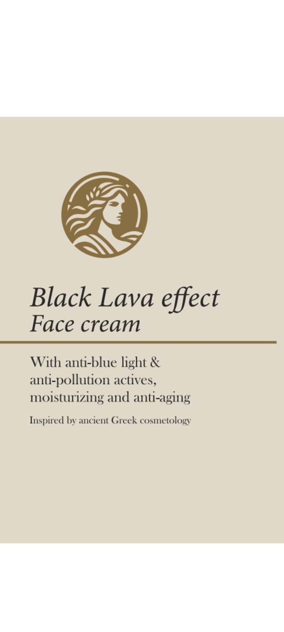 Black Lava Face cream - Ippolyte