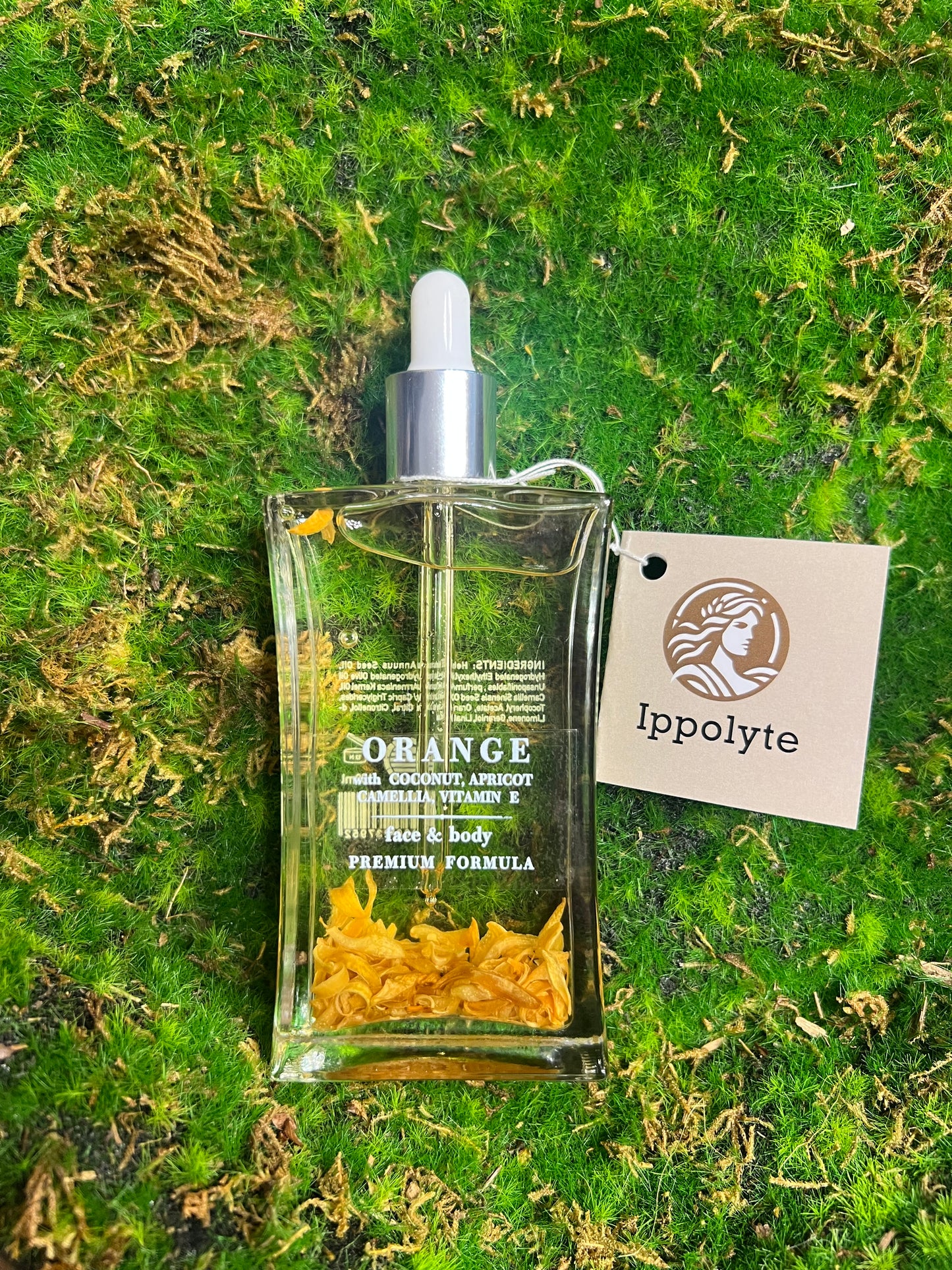 Сухо масло с портокалови цветове