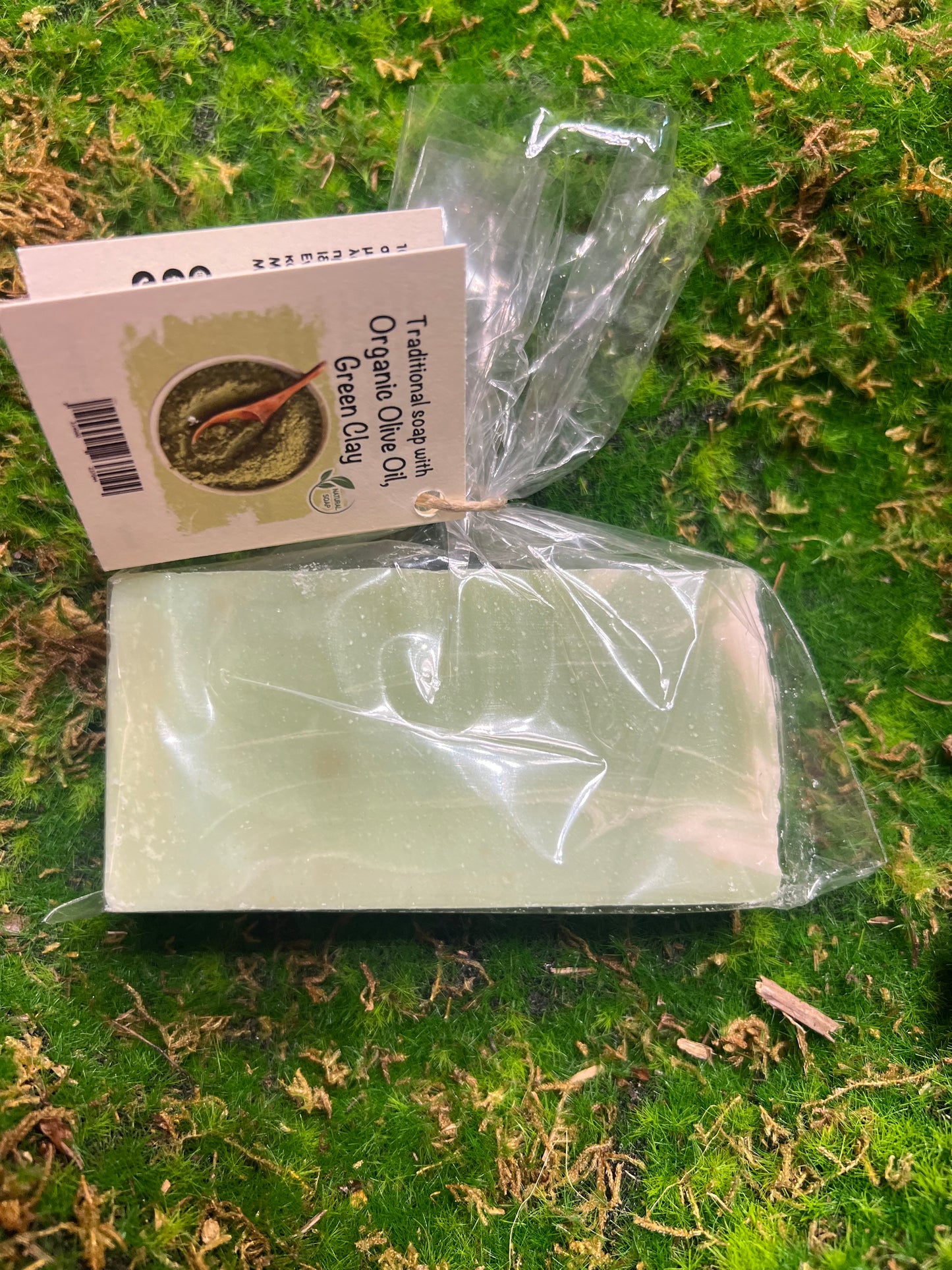 Săpun cu argilă verde și ulei de măsline organic - Green Clay 140gr