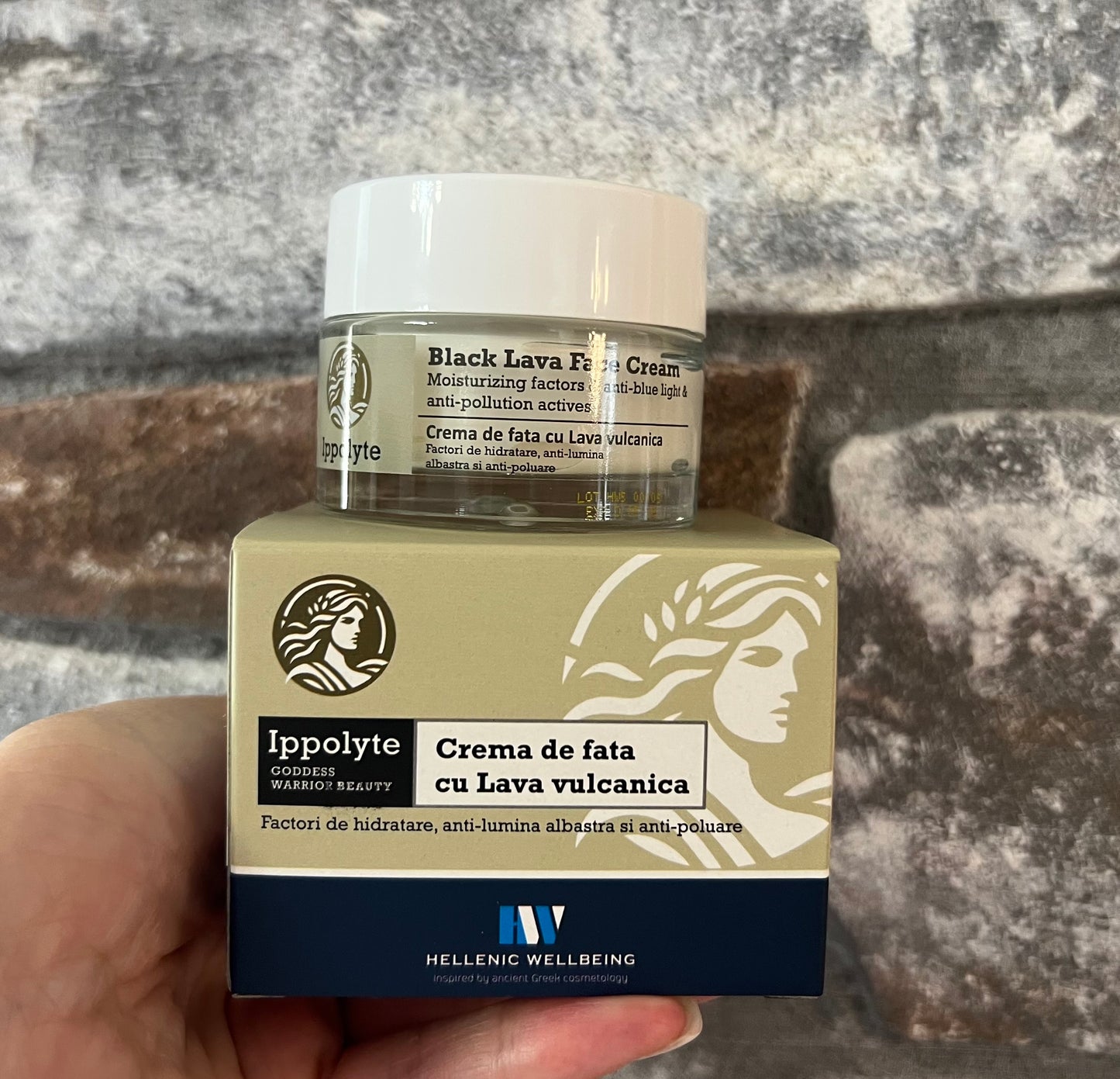 Black Lava Face cream - Ippolyte