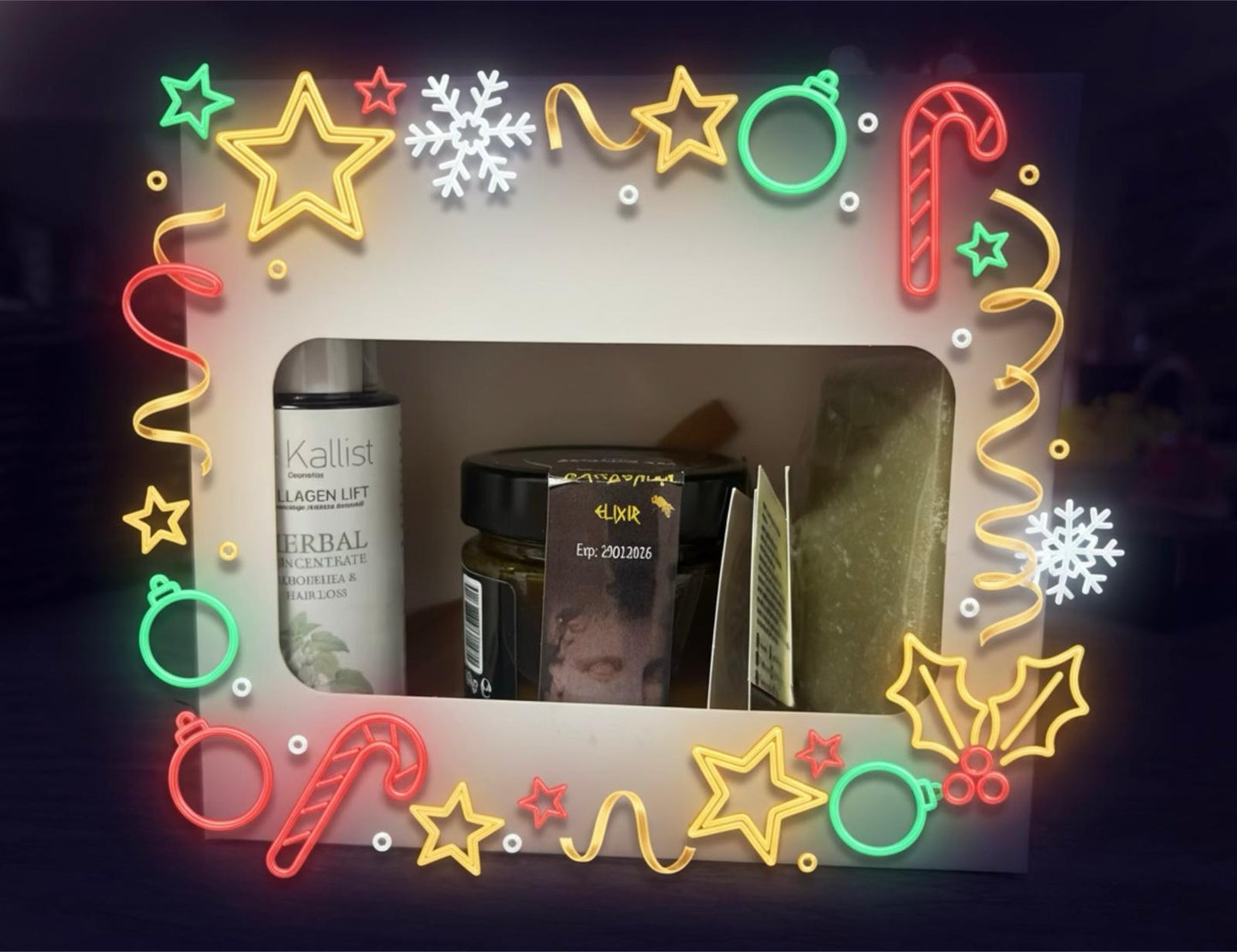 Χριστουγεννιάτικο κουτί δώρου Hellenic Wellbeing – Natural Care