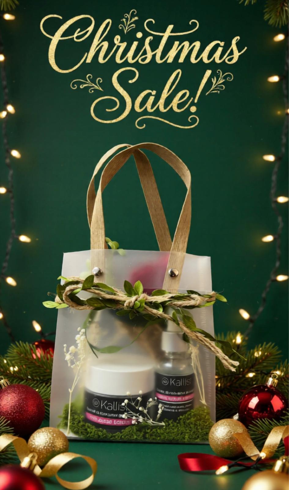 Kallist Frozen Greek Botanical Gift Bag