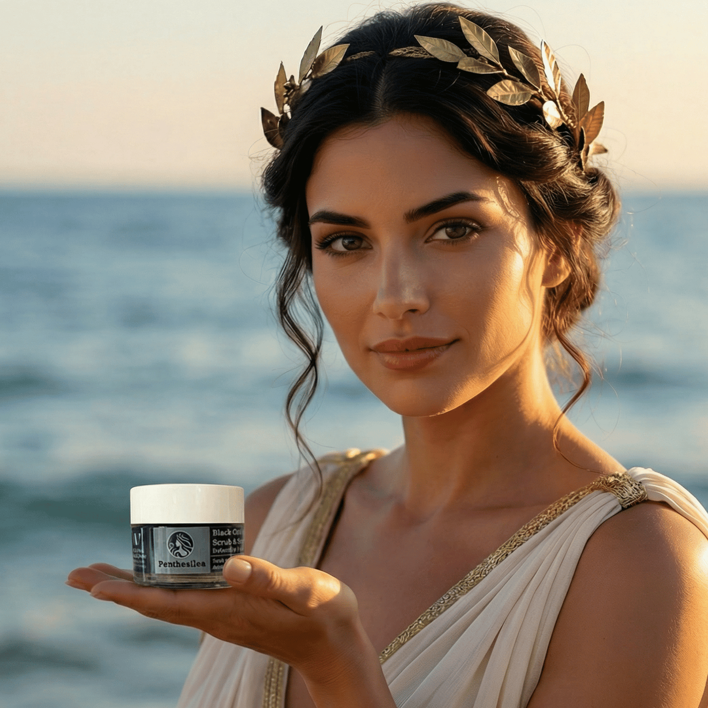 Penthesilea  -  BLACK CAVIAR  FACE SCRUB & SERUM