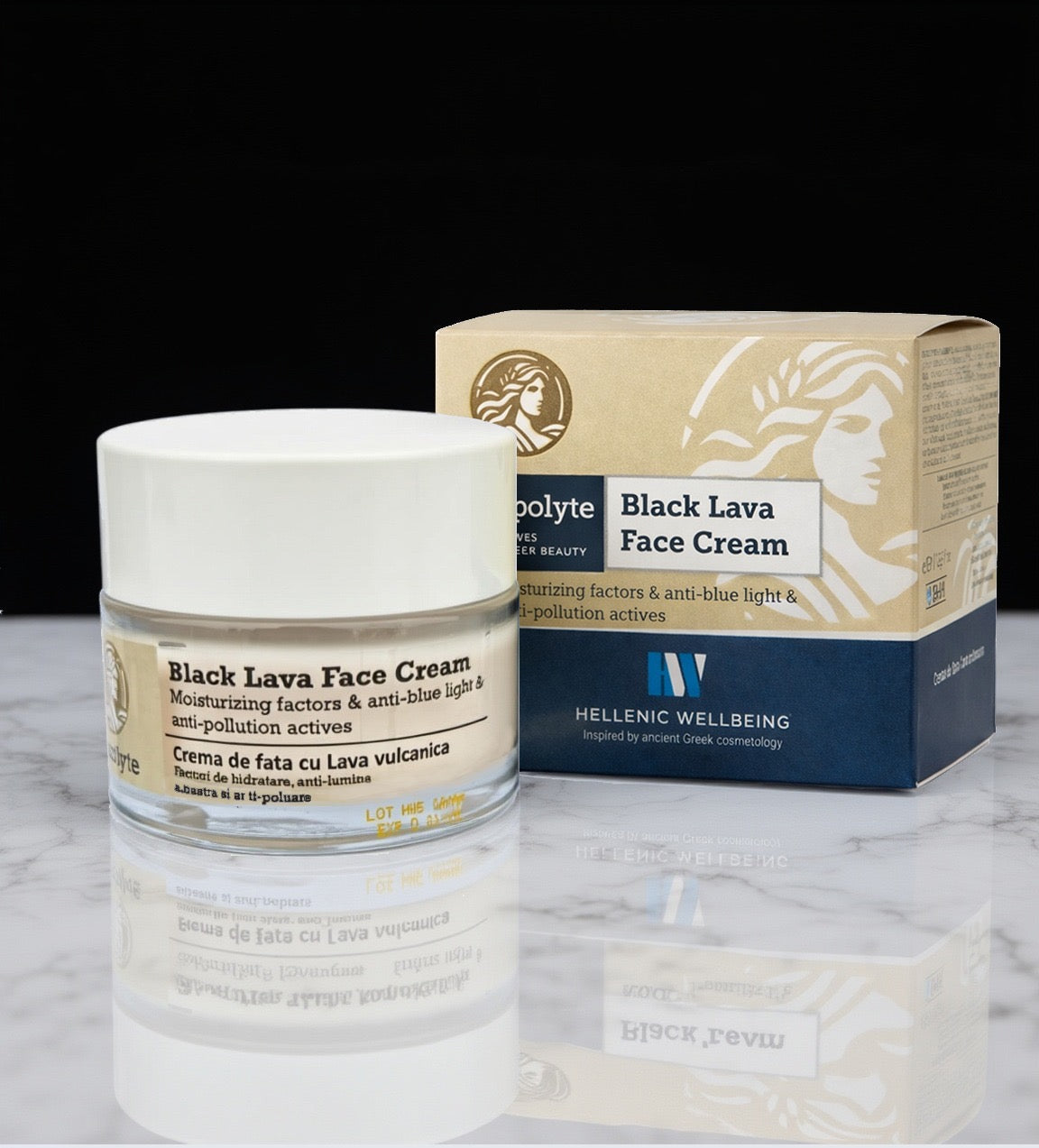 Black Lava  Face cream - Ippolyte