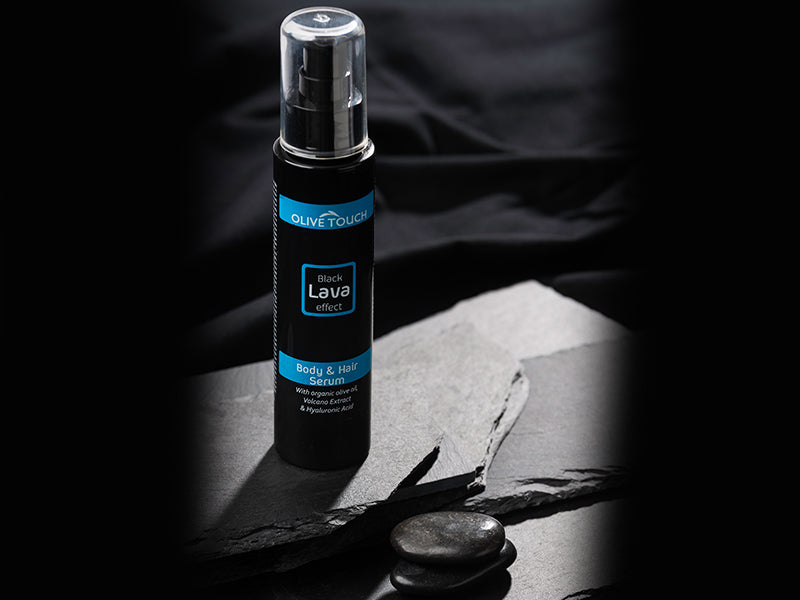 Ser de corp și păr Black Lava 100 ml - OLIVE Touch
