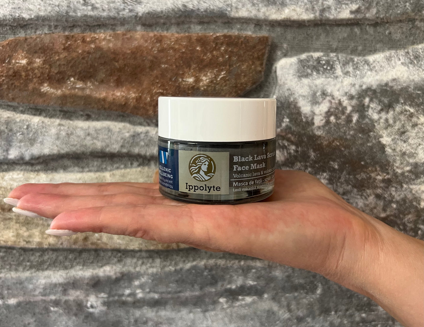 BLACK  LAVA SCRUB FACE MASK