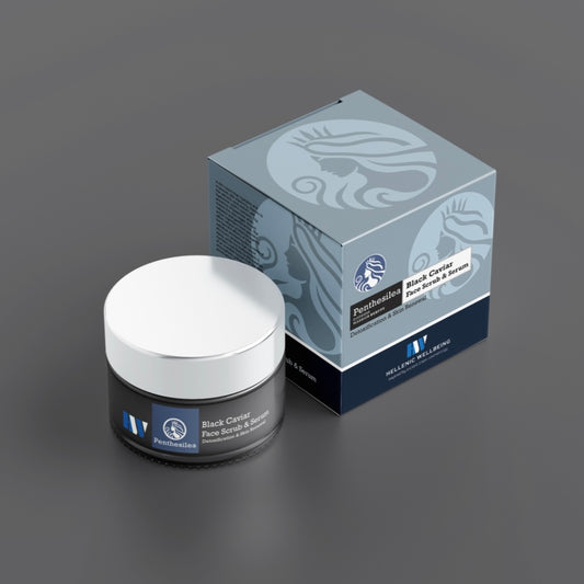 Penthesilea - BLACK CAVIAR FACE SCRUB &amp; SERUM