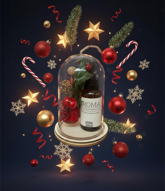 Hellenic Wellbeing – Kroma Face Serum Christmas Gift Dome