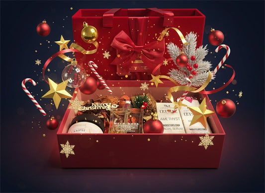 Hellenic Wellbeing – Crystal Glow & Ippolyte Rose Luxury Christmas Box