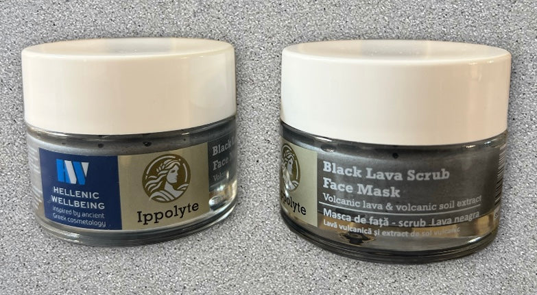 BLACK  LAVA SCRUB FACE MASK