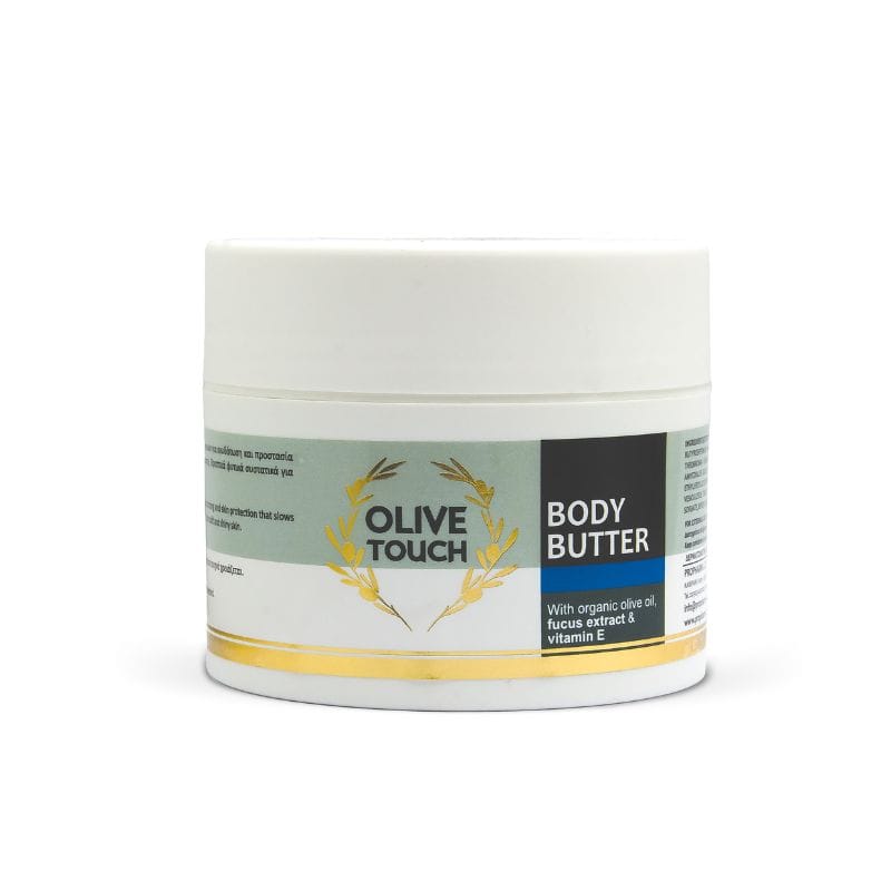 Body butter with Fucus extract, olive oil & Vitamin E- 200 ml - Olive Touch