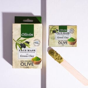 Green Clay Facial Mask 6 Pieces (2X 5ml) Olivin