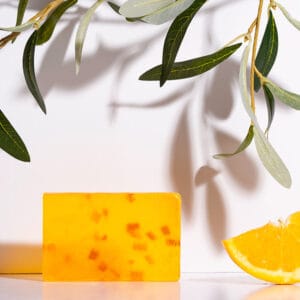 Orange Oil and Olive Oil Soap 100gr