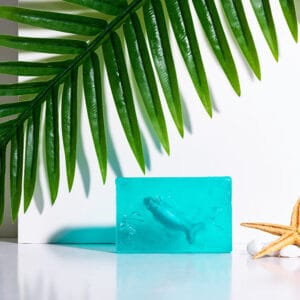 Soap with marine plant extract and organic olive oil - 100gr - Hand Made