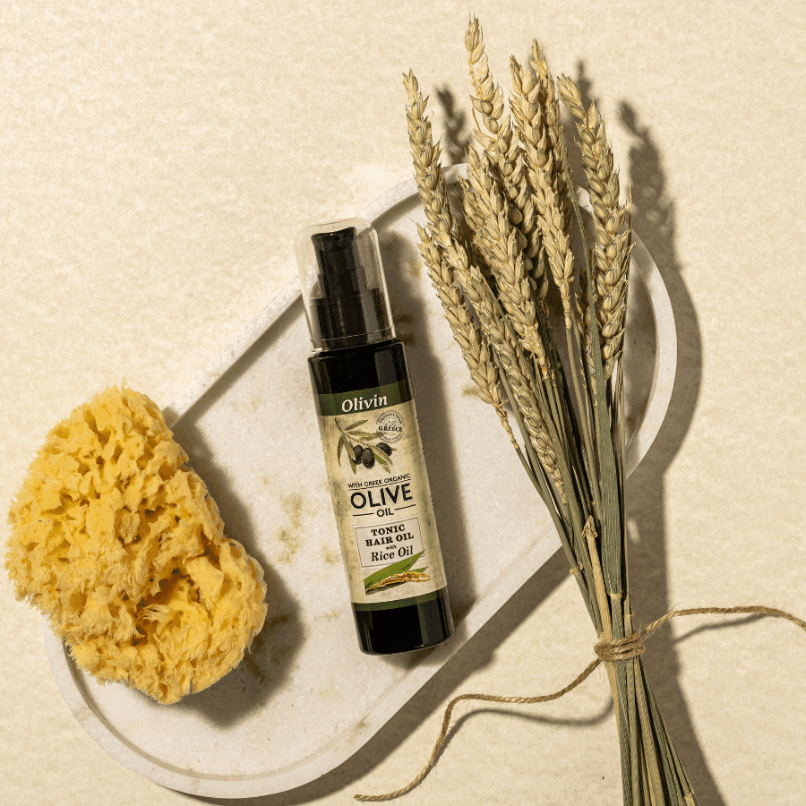 Hair tonic oil with rice oil 100 ml OLIVIN
