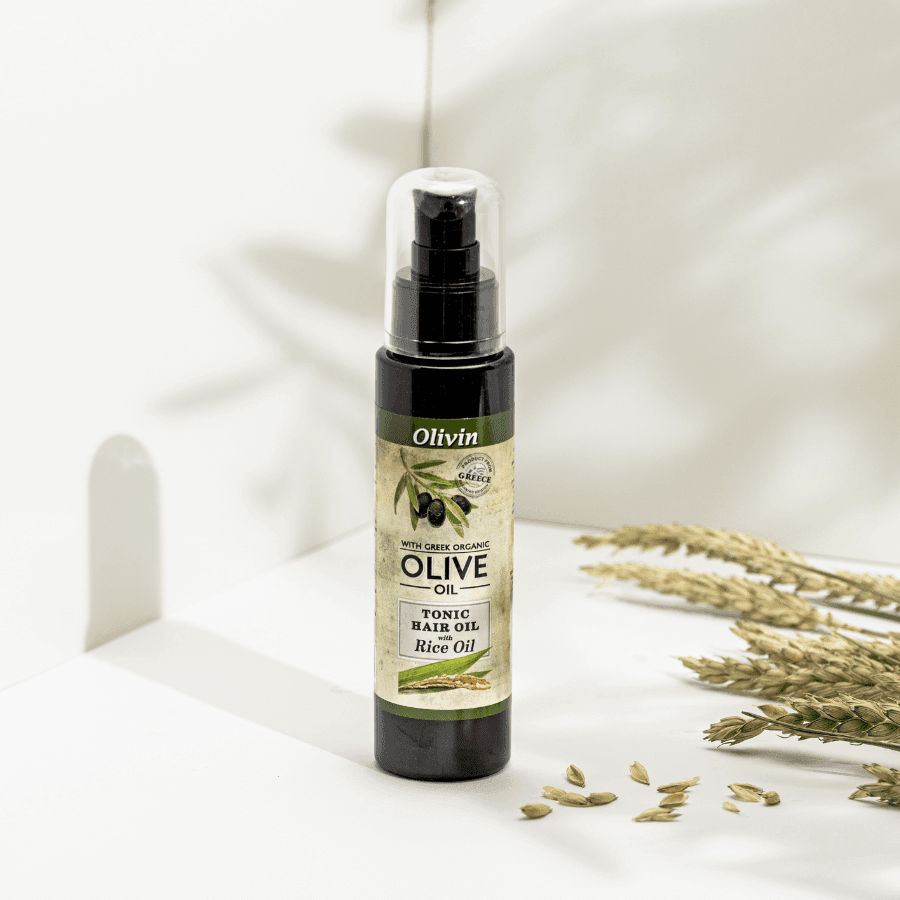 Hair tonic oil with rice oil 100 ml OLIVIN