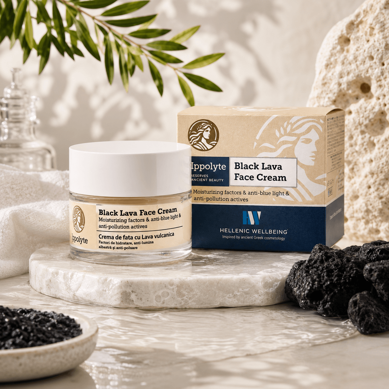 Black Lava  Face cream - Ippolyte