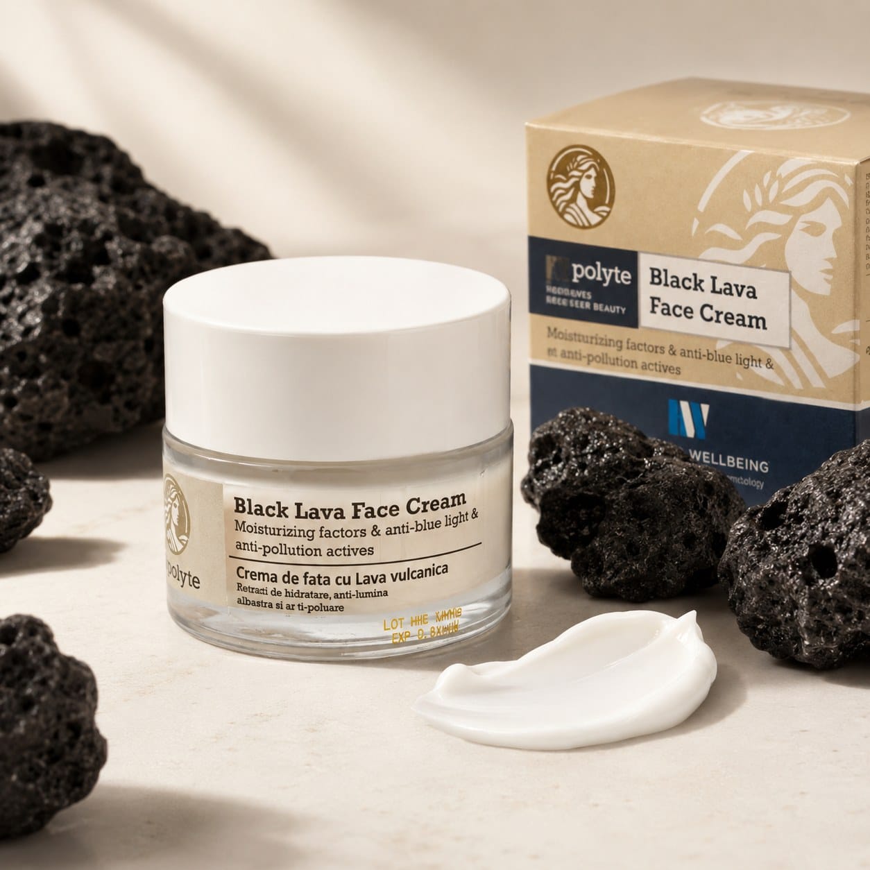 Black Lava  Face cream - Ippolyte