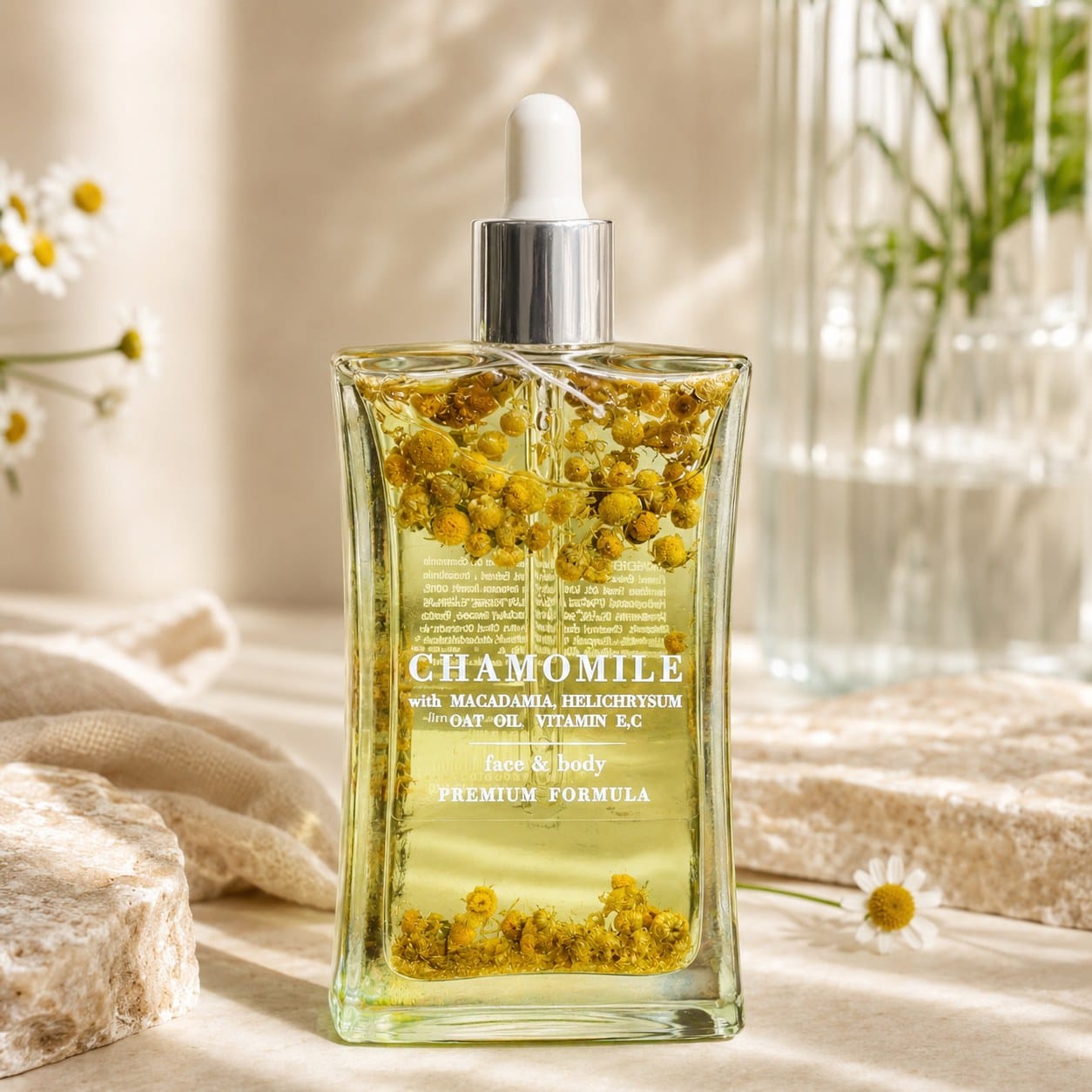 Dry Oil with Chamomile