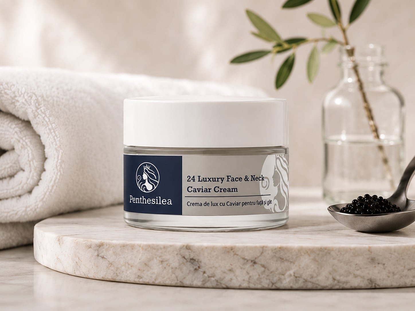 Penthesilea  -  Black Caviar 24h Luxury Face & Neck CAVIAR CREAM