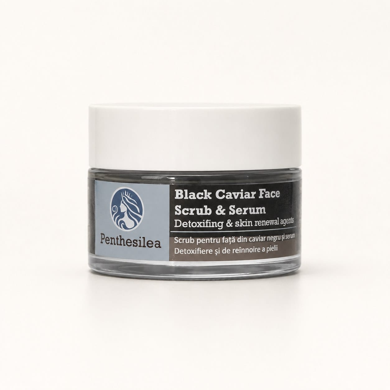 Penthesilea  -  BLACK CAVIAR  FACE SCRUB & SERUM